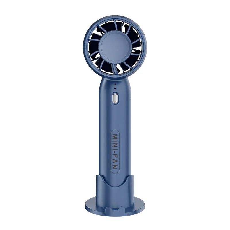 Portable Hand Fan Air Fan Cooler Outdoor Electric Fan Portable Air Conditioner Mini Cooler Cooling USB Rechargeable Cold Fan