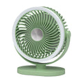 Small Fan Outdoor Desktop Night Light Usb Rechargeable Fan, Home Dormitory Bedroom Desktop Lighting Small Table Fan