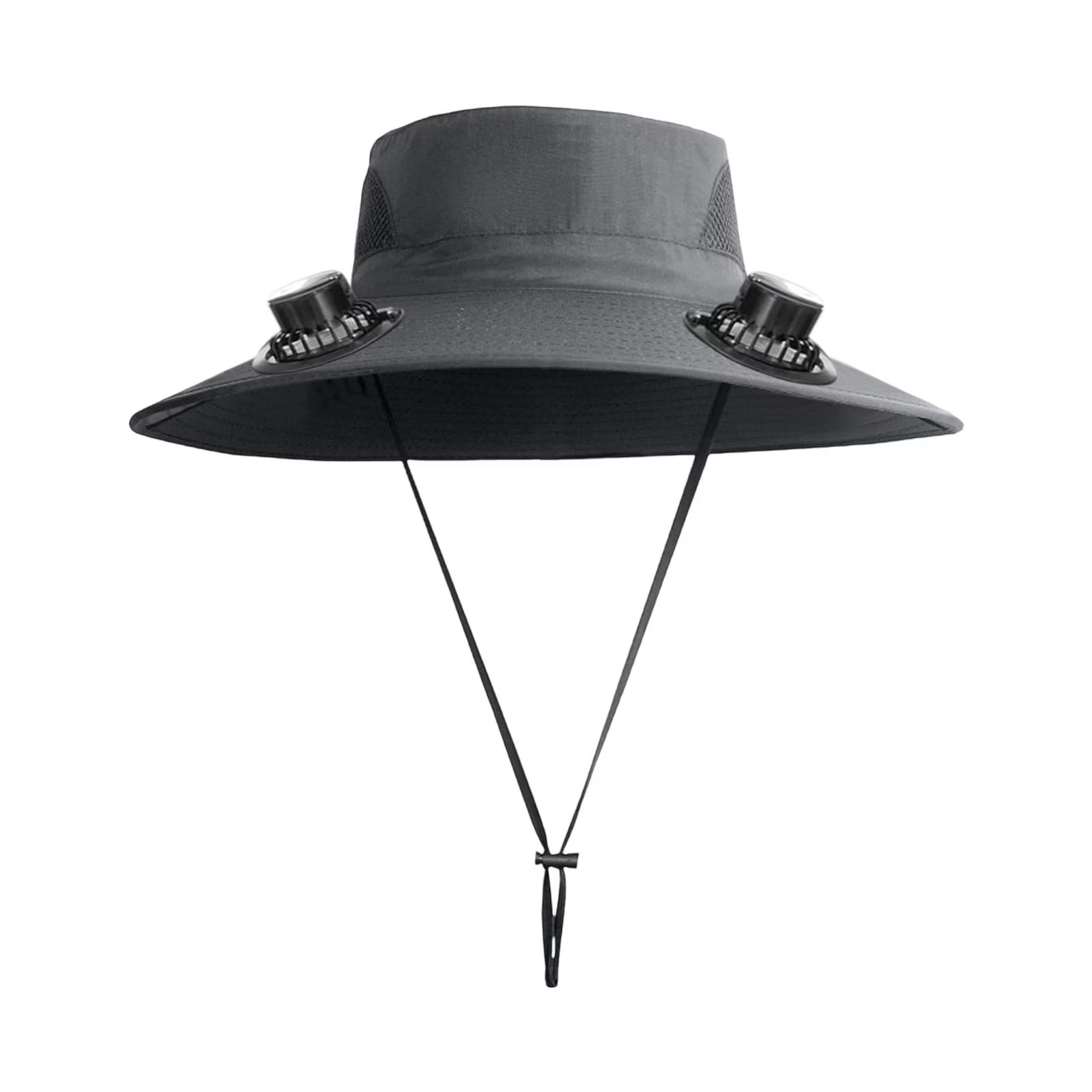 Solar Fan Hat,Solar Powered Fan Hat,Wide Brim Solar Fan Hat Outdoor Wide Brim Sun Hat Solar Panel Fan Hat Solar Hat with Built in Fan with 2 Solar Fan Fishing Hat for Men - Removable & Usb Charging