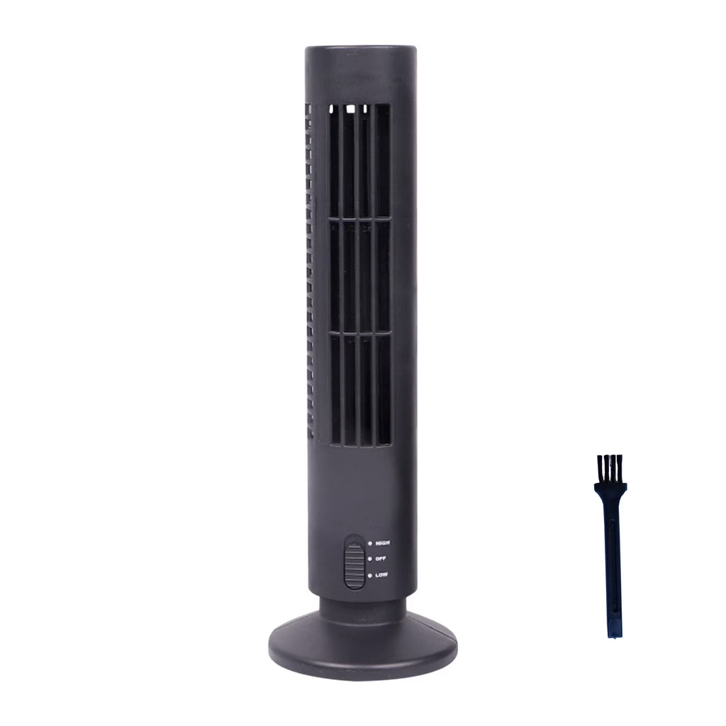 Tower Fan,Mini Desk Table Fan Bladeless Fan,Small Personals Conditioner Fan Usb Table Fan for Bedroom,Home,Office