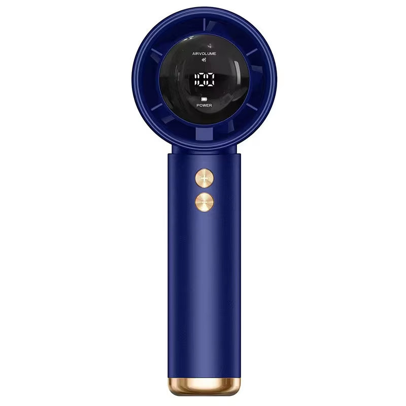 10000Mah High Speed Portable Turbo Fan Cooler Fan 100-Speed Adjustment High-Speed Fan Handheld Fan Mini Fan Adjustment Portable