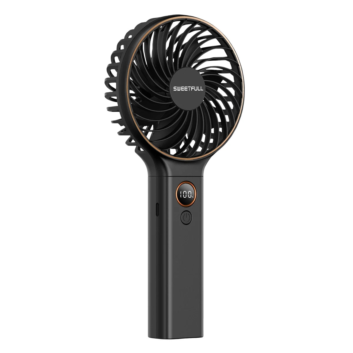 Handheld Fan 4000Mah Portable Mini Fan with Backup Power Desk Fan USB Rechargeable Operated Cooling Electric Fan Travel Office