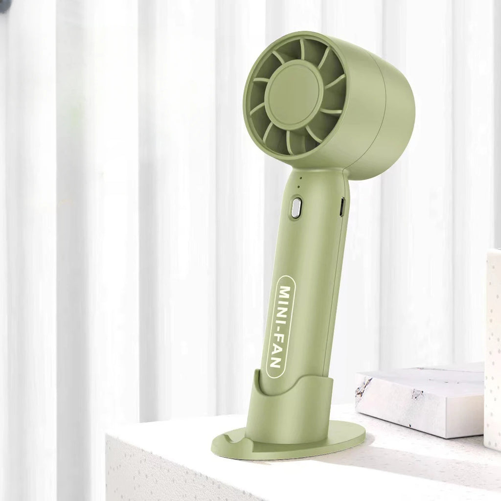 Portable Hand Fan Air Fan Cooler Outdoor Electric Fan Portable Air Conditioner Mini Cooler Cooling USB Rechargeable Cold Fan